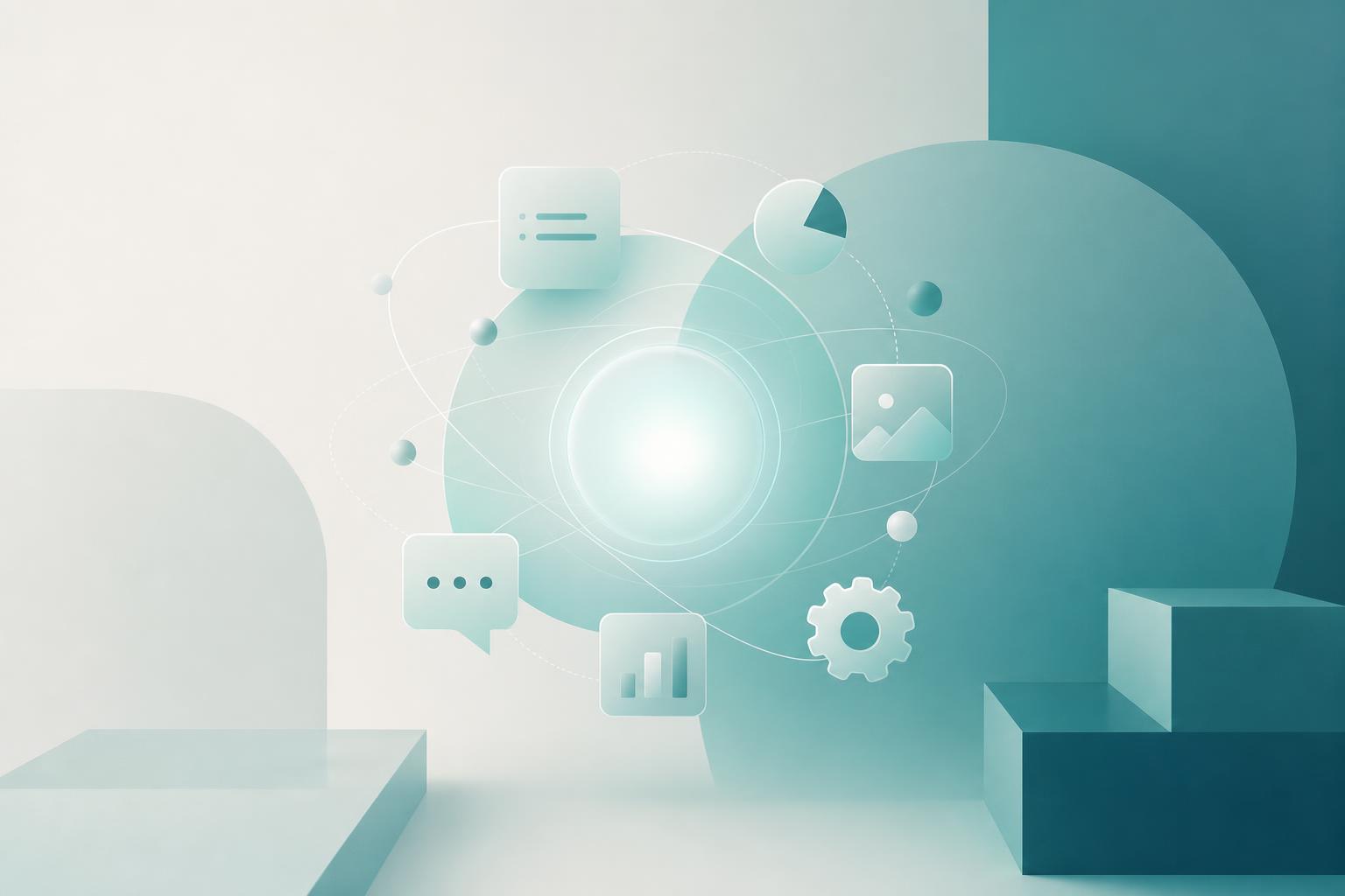 Illustrasjon: AI-automatisering for byrå: Slik frigjør du timer til strategisk arbeid