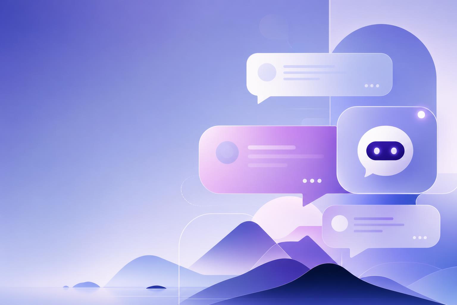 Illustrasjon: AI chatbot for byrå: Hvorfor kundene dine trenger norsk chatbot i 2026